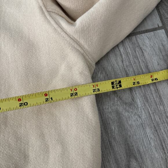 New Balance Men's Made in USA Core Crewneck Sweatshirt MT21541NBY Cream Men Sz M - Picture 6 of 9